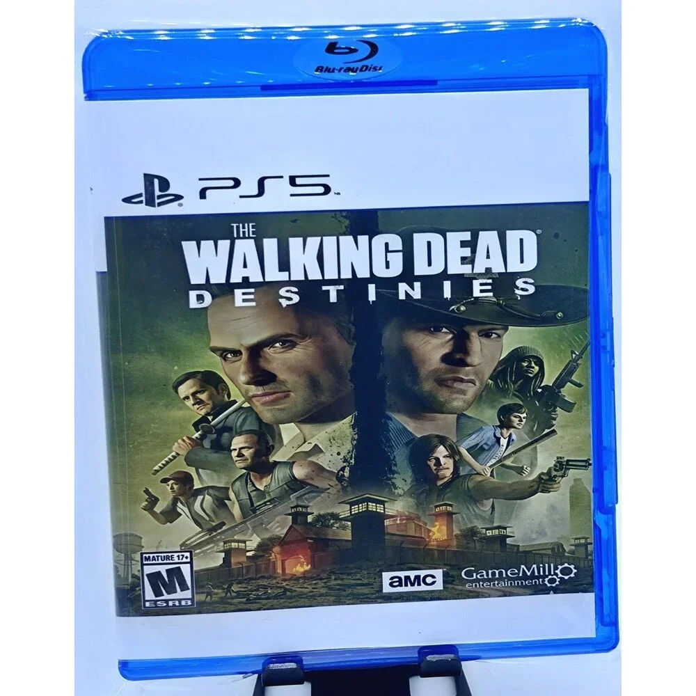 The Walking Dead Destinies Sony PlayStation 5 PS5 Game Disc Case Repro Cover